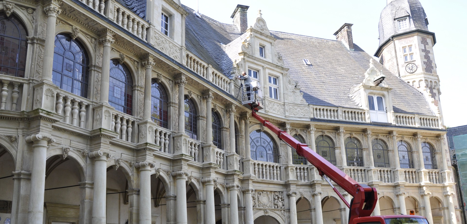 Untersuchungen am Schloss Darfeld
