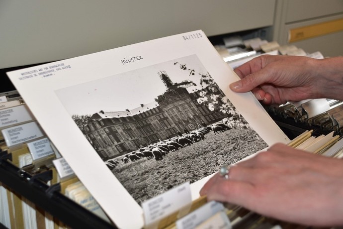 Historisches Foto Erbdrostenhof